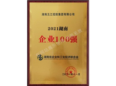 2021湖南企業(yè)100強